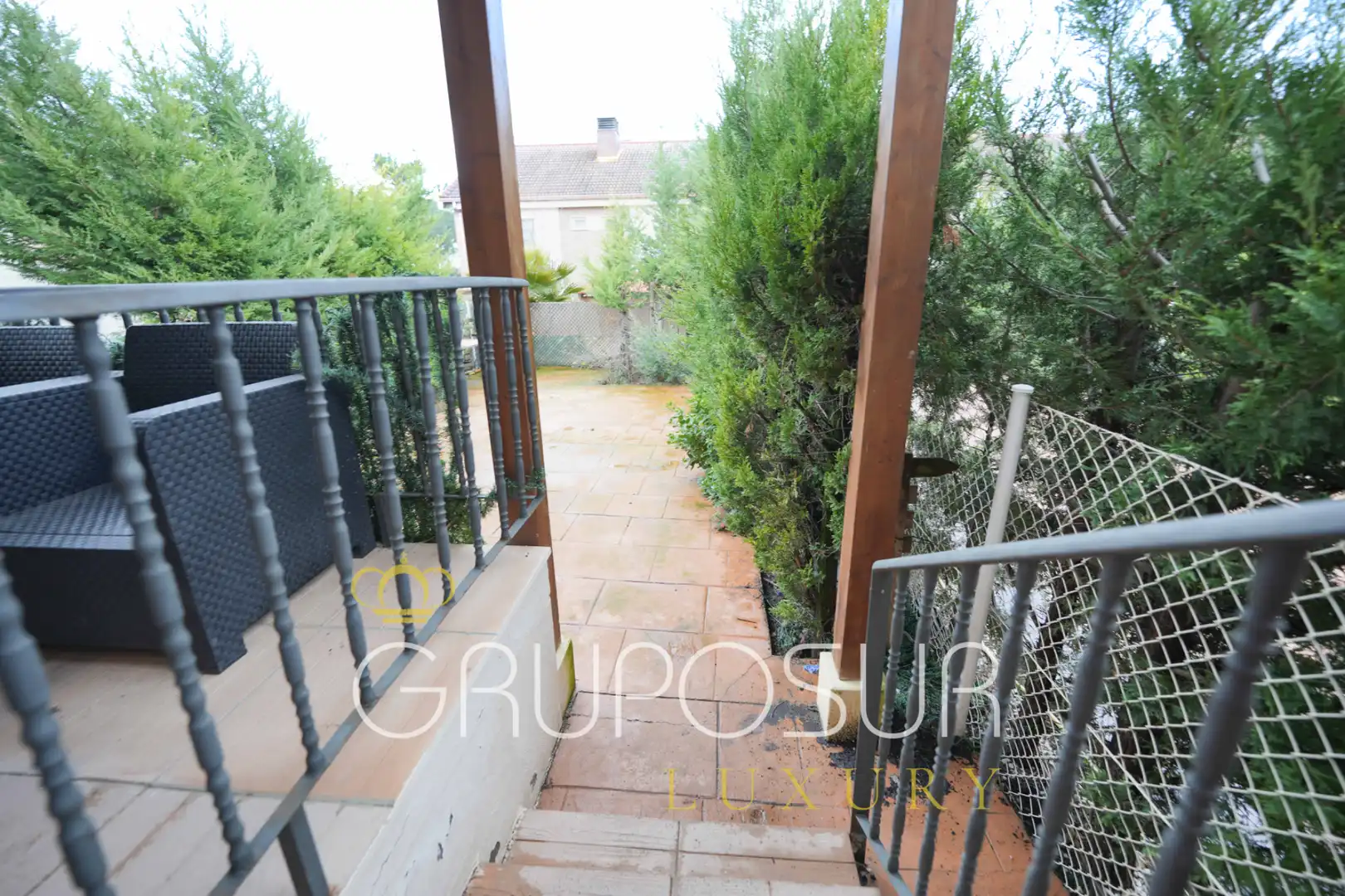 Jardín de Casa adosada en venta en Boecillo con Calefacción, Jardín privado y Parquet