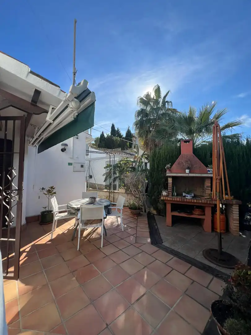 Garden of Houses for sale in Dénia  with Air Conditioner, Heating and Storage room