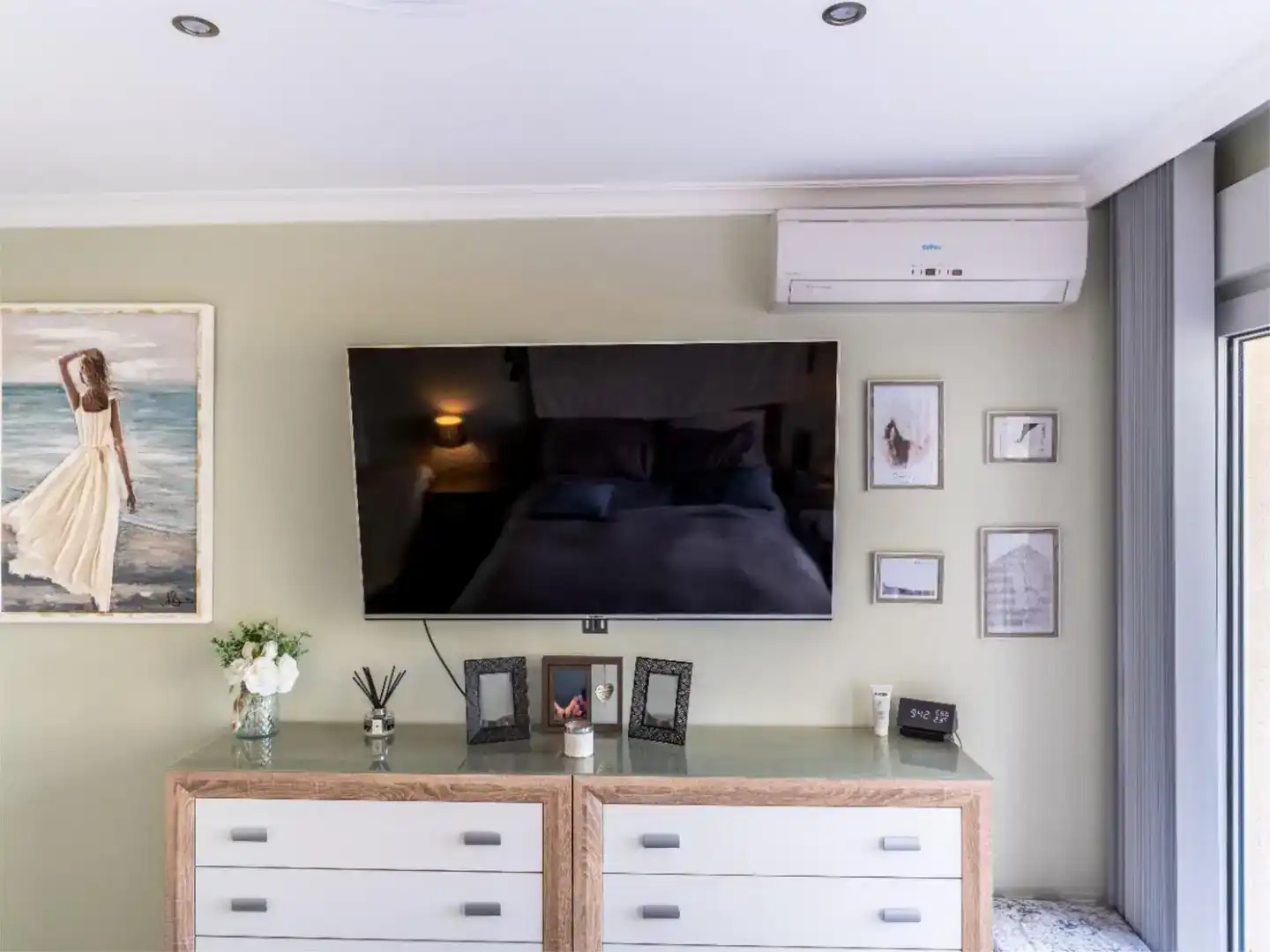 Sala de estar de Piso en venta en Garrucha con Aire acondicionado, Jardín privado y Trastero