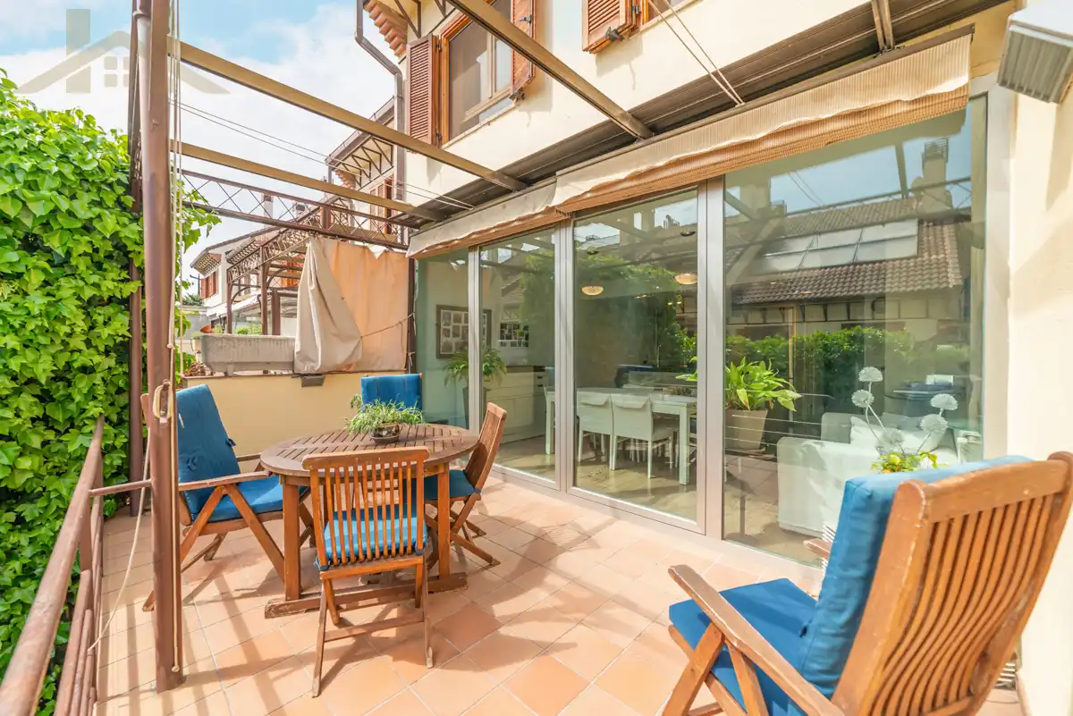 Terrace of Detached homes for sale in Tres Cantos  with Air Conditioner, Heating and Private garden