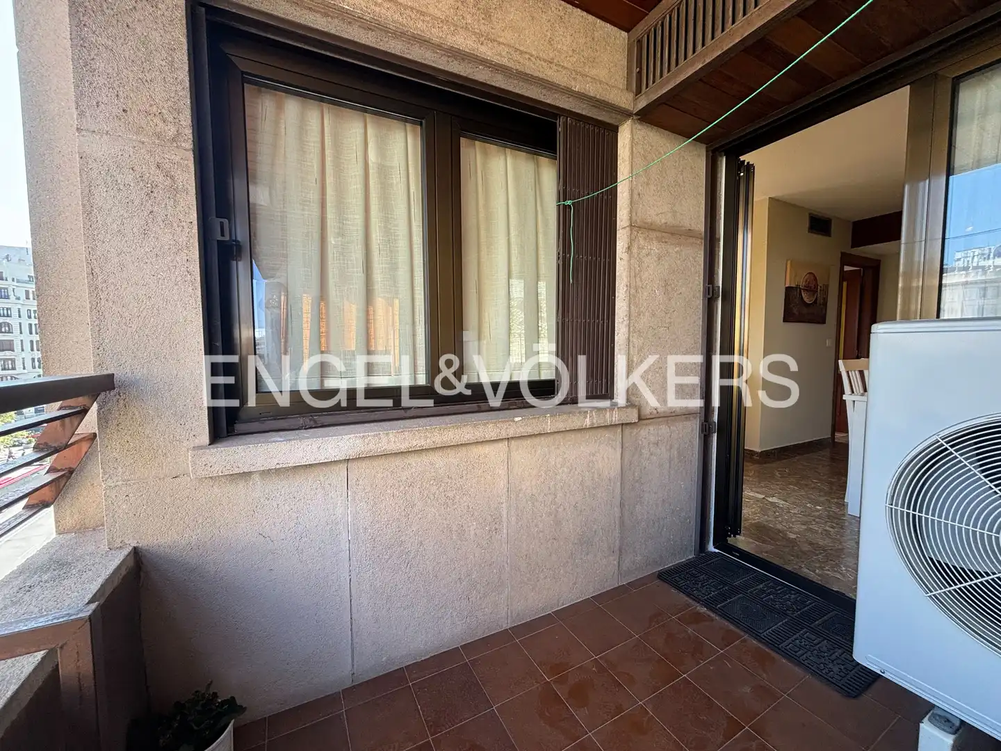 Terrasse von Wohnung zur Miete in Valencia mit Klimaanlage, Heizung und Balkon