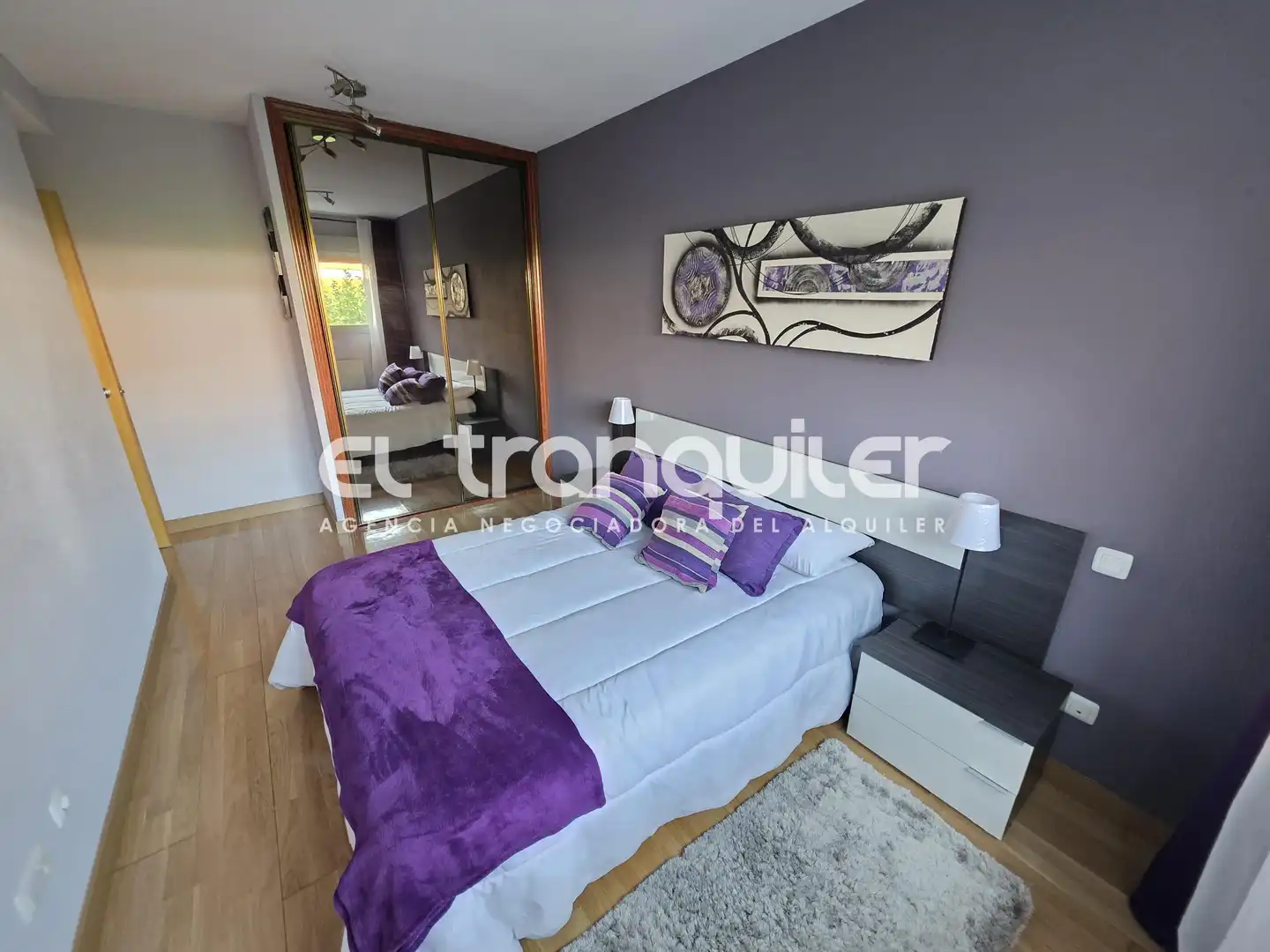 Habitación de Piso de alquiler en Madrid con Aire acondicionado, Parquet y Amueblado