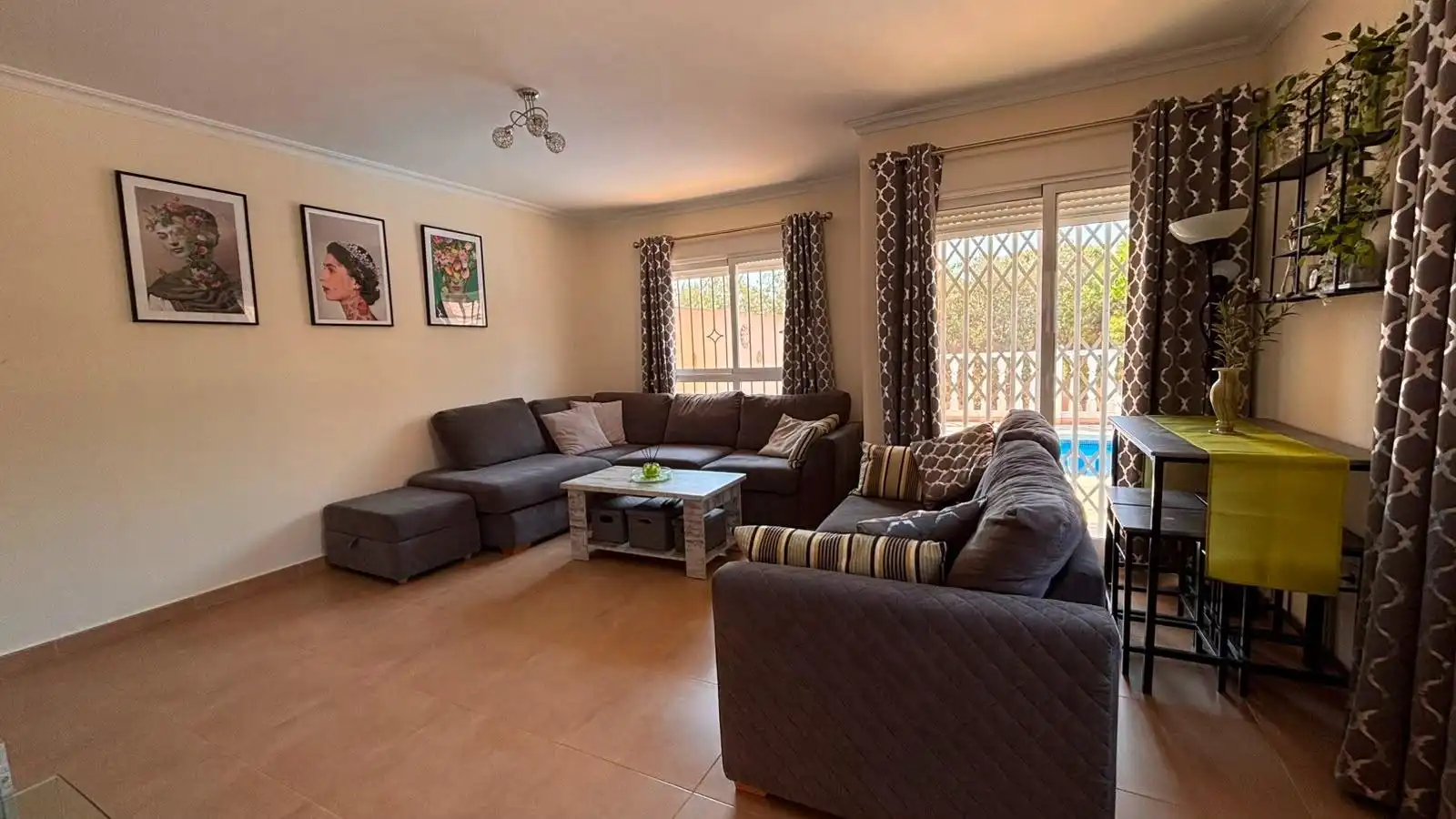 Sala d'estar de Casa o xalet en venda en Mazarrón amb Aire condicionat, Calefacció i Terrassa