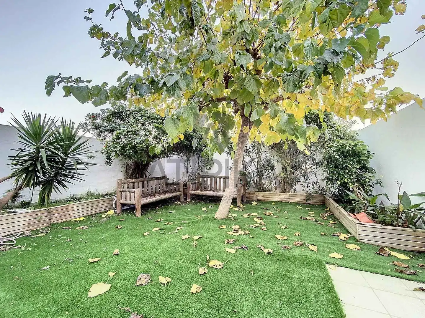 Garten von Wohnung zum Verkauf in Sant Lluís mit Klimaanlage, Terrasse und Möbliert