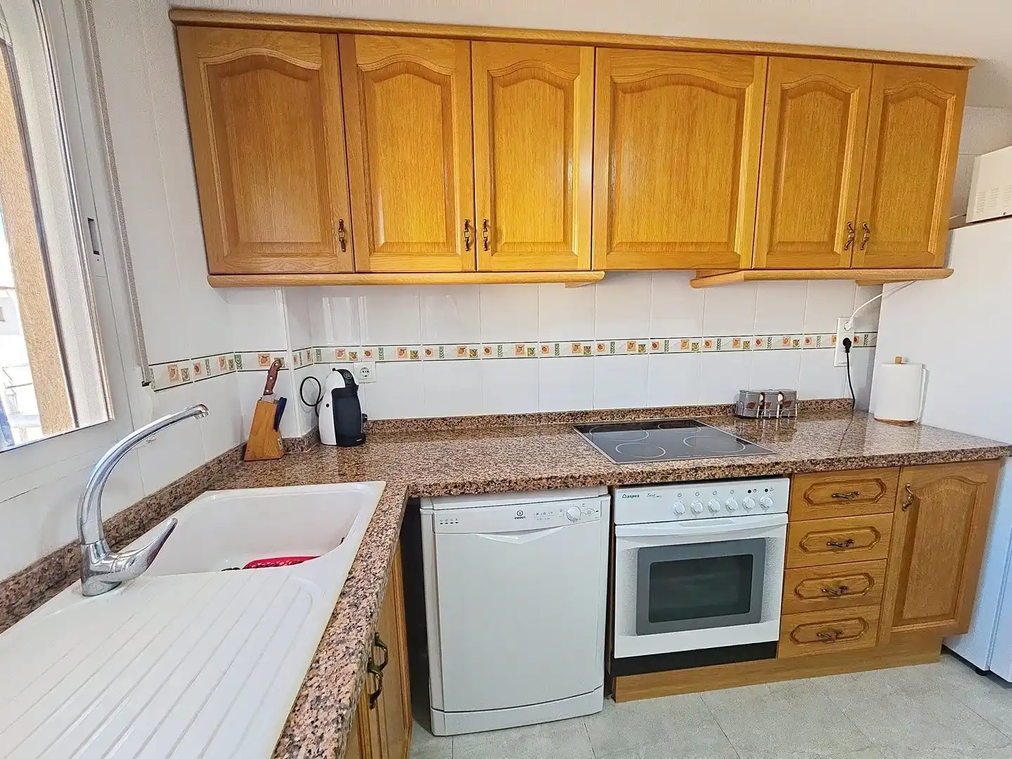 Kitchen of Flat for sale in Miramar  with Air Conditioner, Heating and Terrace
