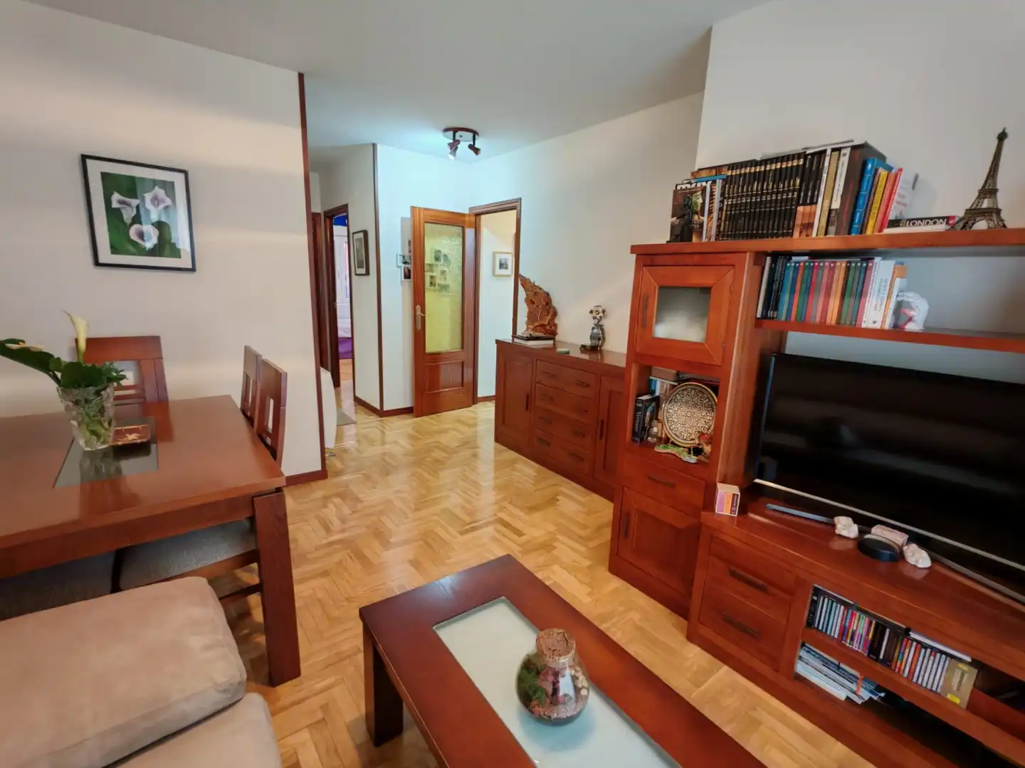 Sala de estar de Piso en venta en Móstoles con Calefacción y Parquet