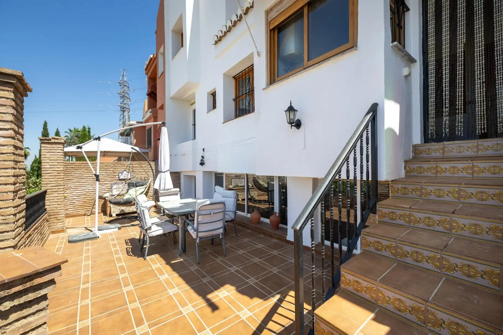 Terraza de Casa adosada en venta en Granada con Calefacción, Jardín privado y Terraza