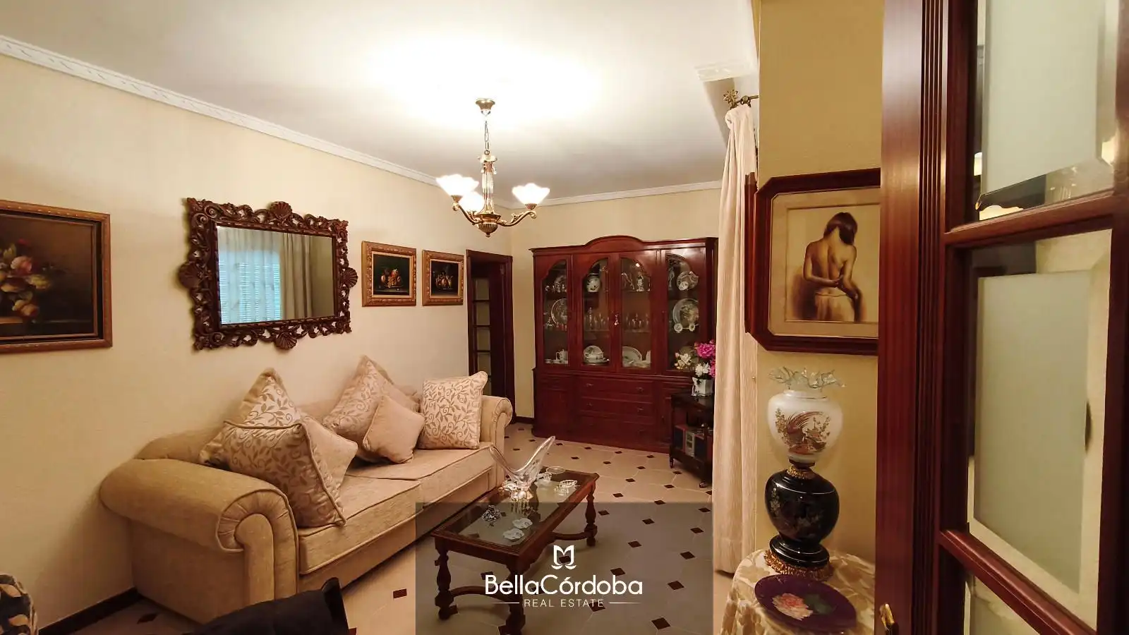 Living room of Flat for sale in Córdoba  with Storage room and Furnished