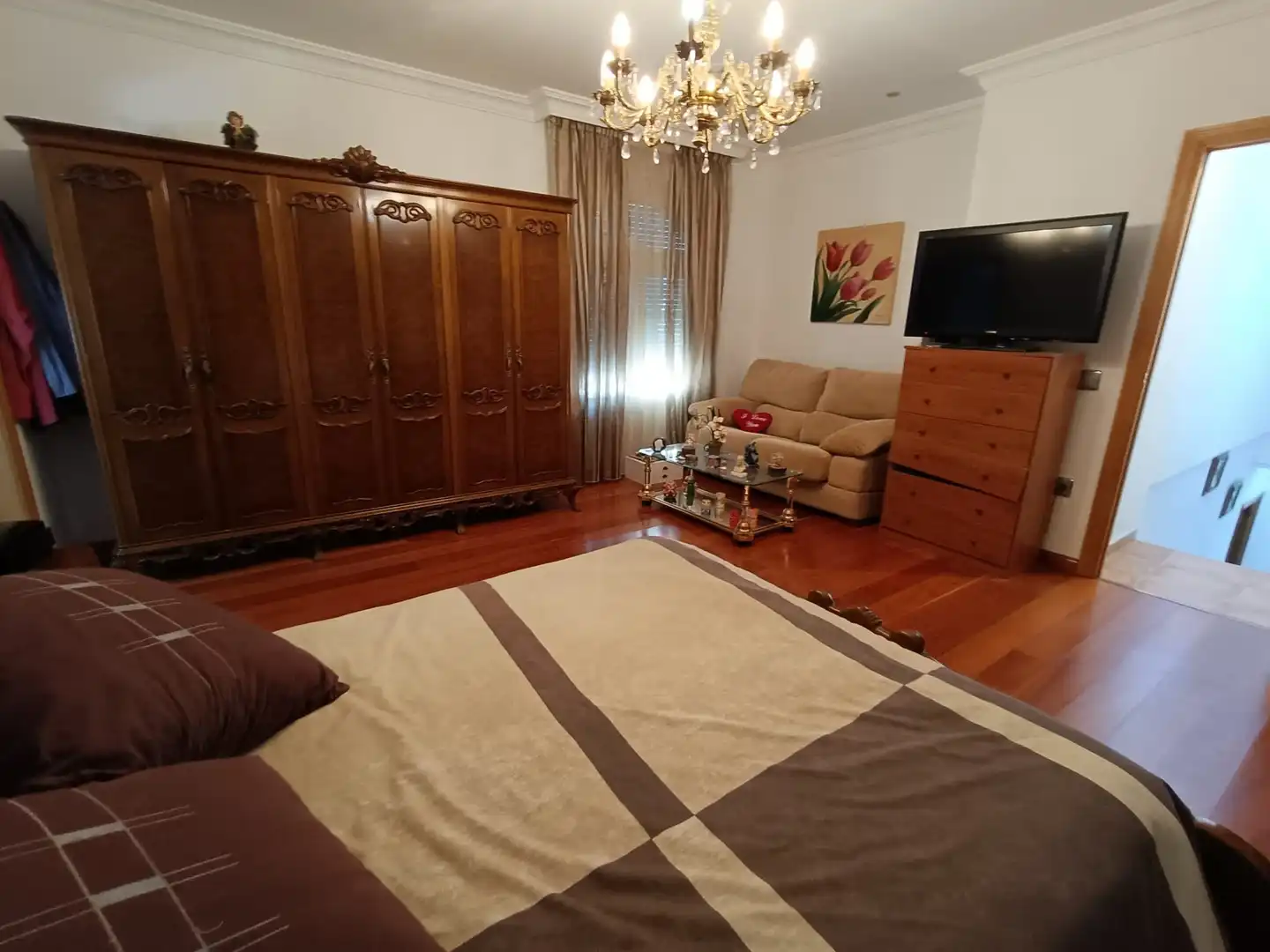 Sala de estar de Casa o chalet en venta en Ciudad Real con Aire acondicionado, Jardín privado y Piscina