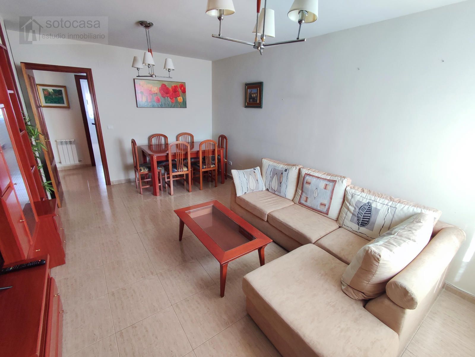 Sala de estar de Piso en venta en Villanubla con Calefacción