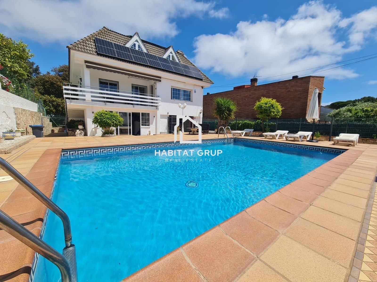 Swimming pool of House or chalet for sale in Blanes  with Air Conditioner, Heating and Private garden