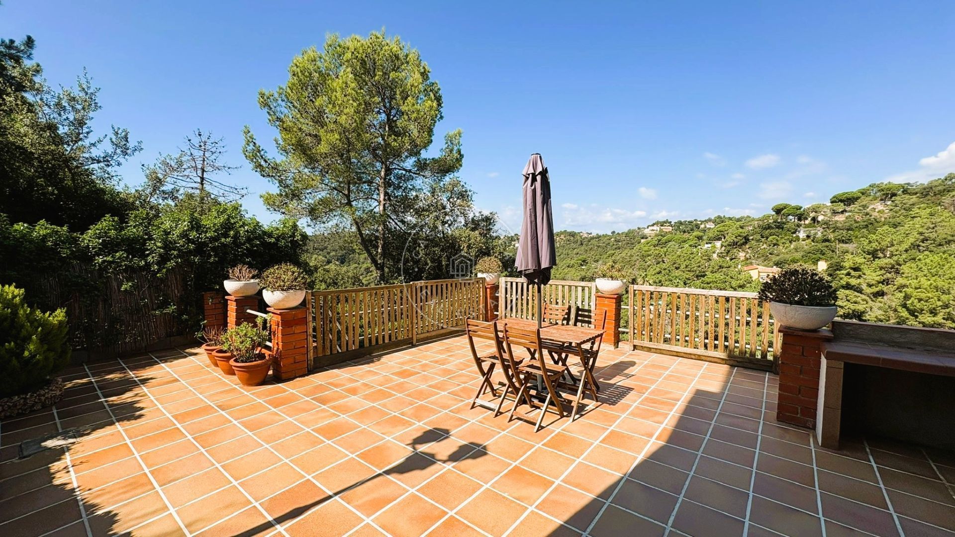 Terrassa de Casa o xalet en venda en Lloret de Mar amb Aire condicionat, Calefacció i Jardí privat