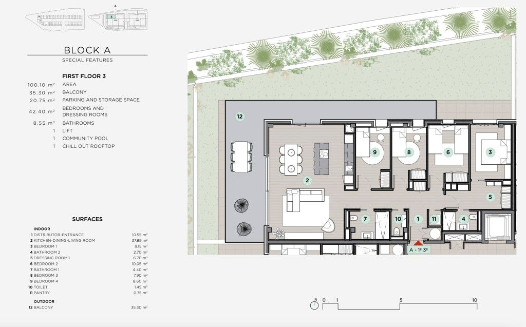 Apartamento en venta en Sitges con Aire acondicionado, Calefacción y Jardín privado