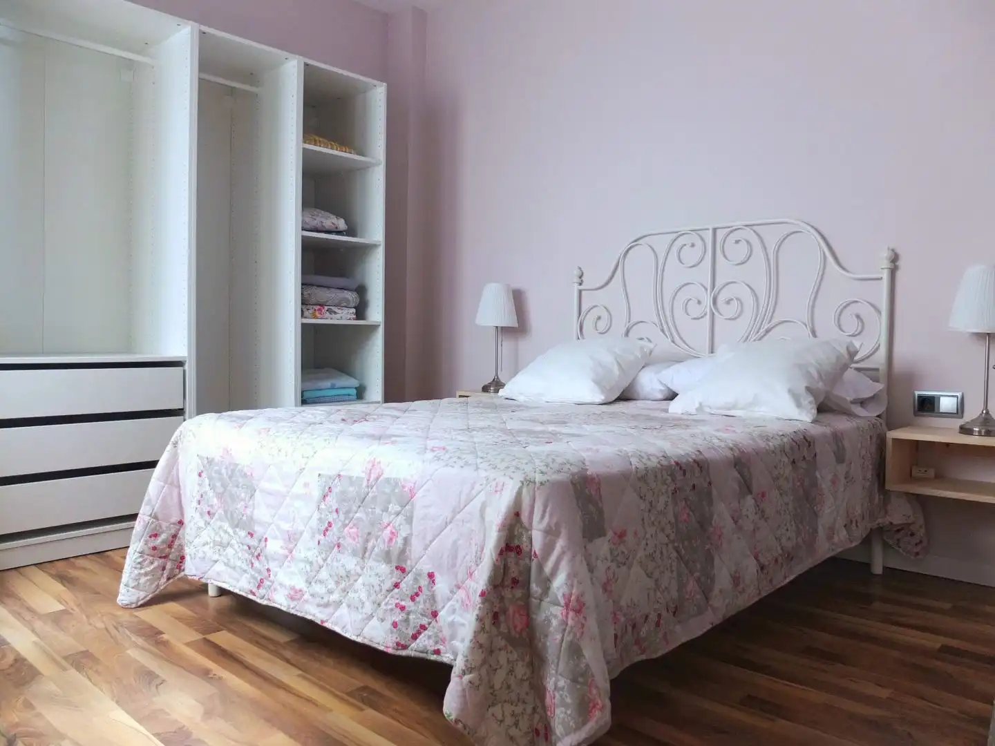 Schlafzimmer von Wohnung zur Miete in Benicarló mit Klimaanlage, Heizung und Parkett