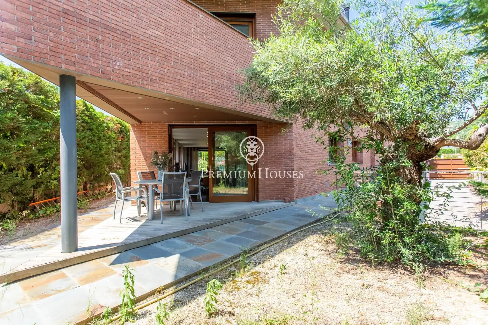 Terrasse von Haus oder Chalet zum Verkauf in Cabrera de Mar mit Klimaanlage, Heizung und Privatgarten