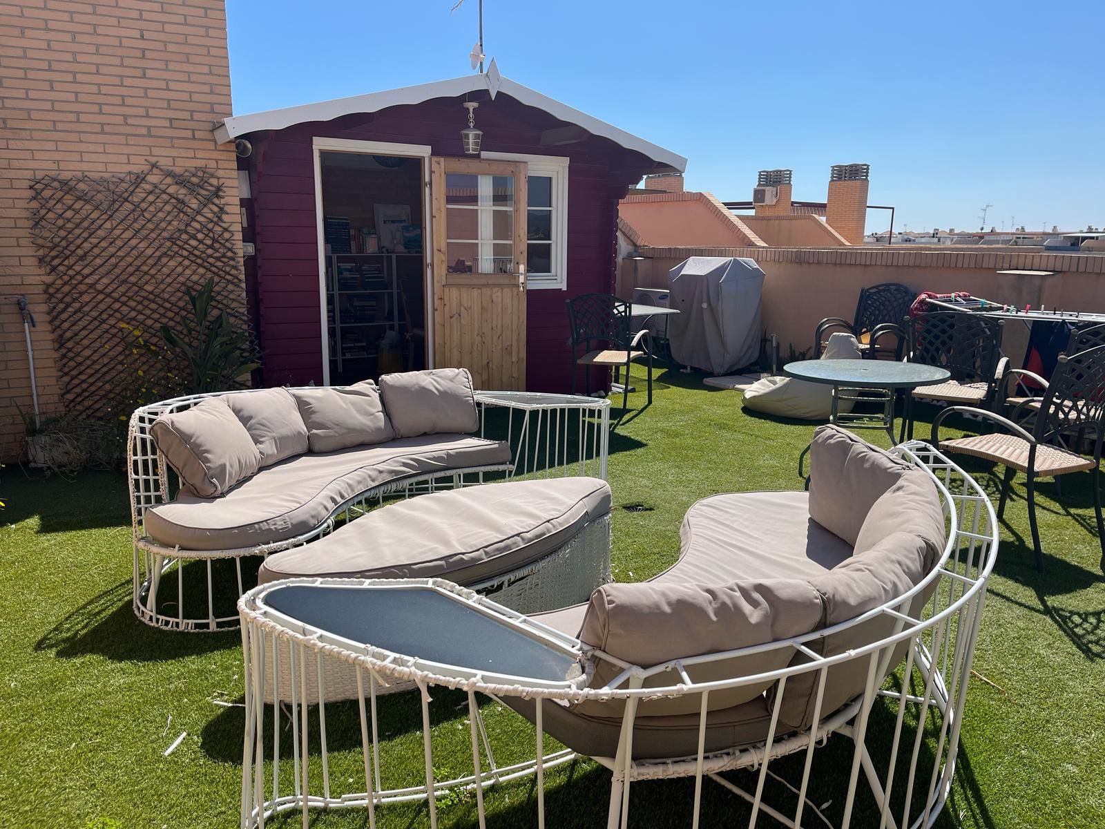 Terrace of Attic to rent in Canet d'En Berenguer  with Air Conditioner, Heating and Terrace