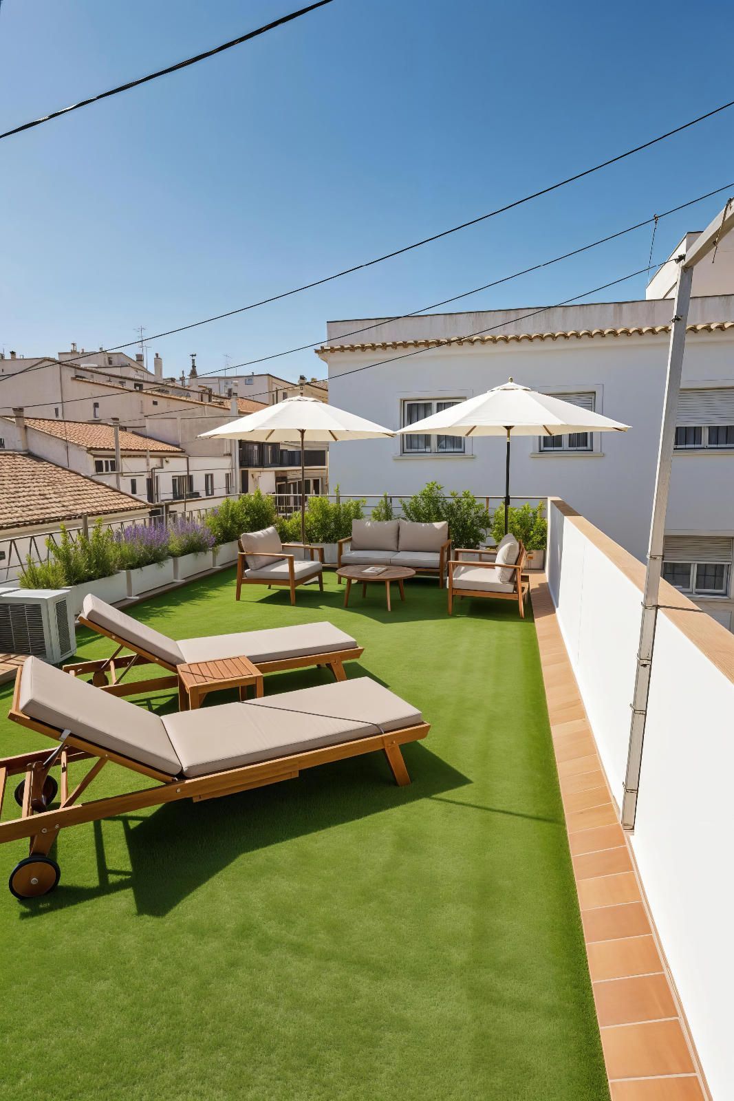 Terrace of Duplex for sale in Sabadell  with Air Conditioner, Heating and Terrace