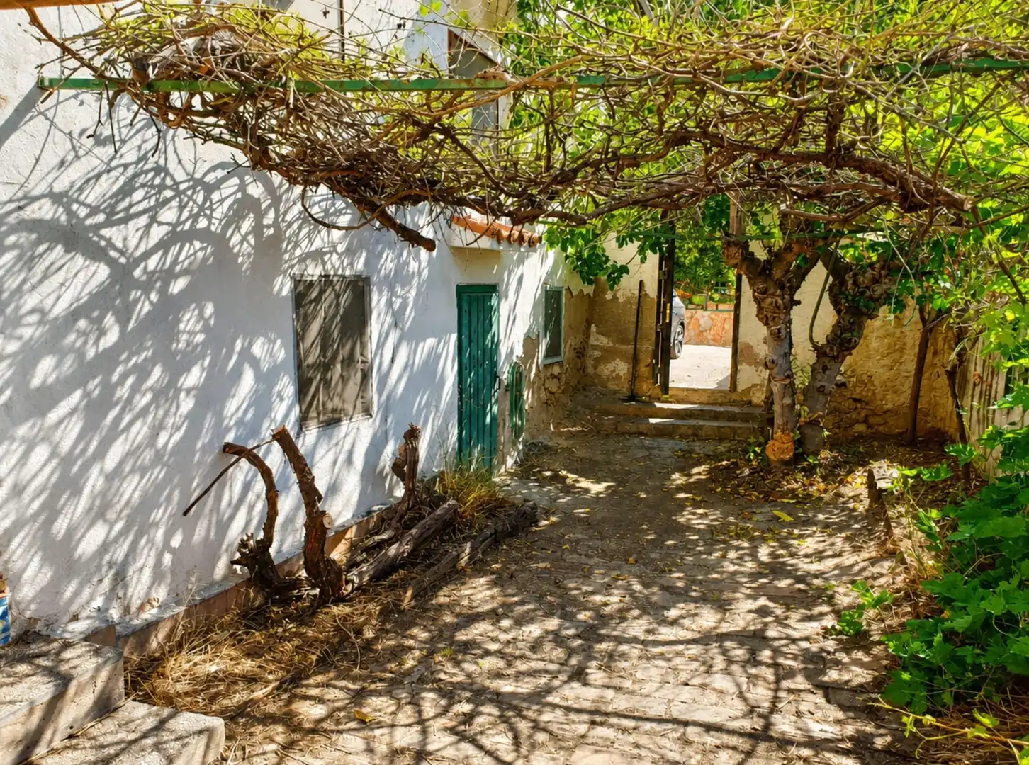 Vista exterior de Finca rústica en venda en Alhama de Aragón amb Calefacció, Terrassa i Traster