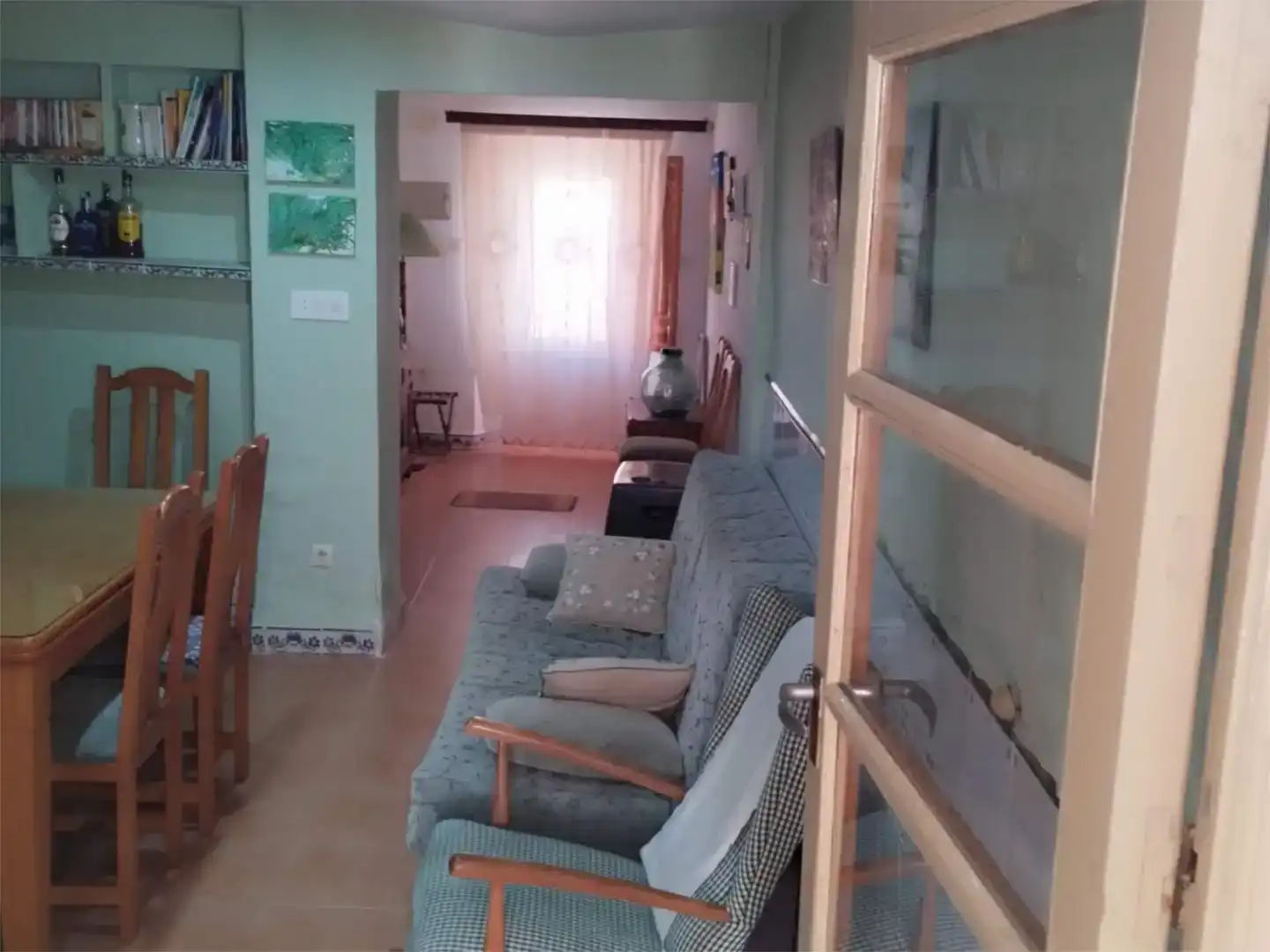 Sala d'estar de Pis en venda en Casas-Ibáñez