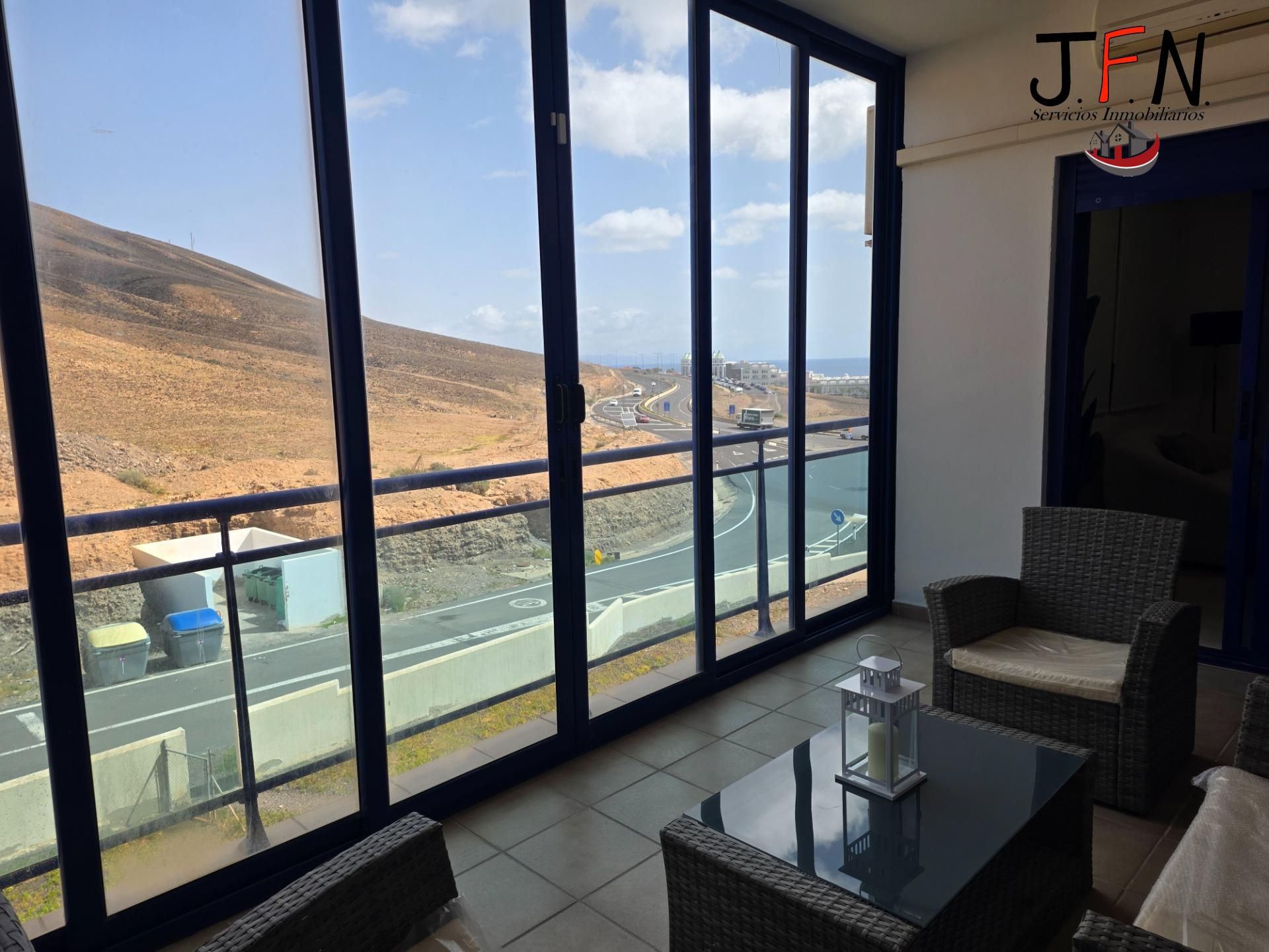 Exterior view of Apartment for sale in Pájara  with Air Conditioner, Private garden and Alarm