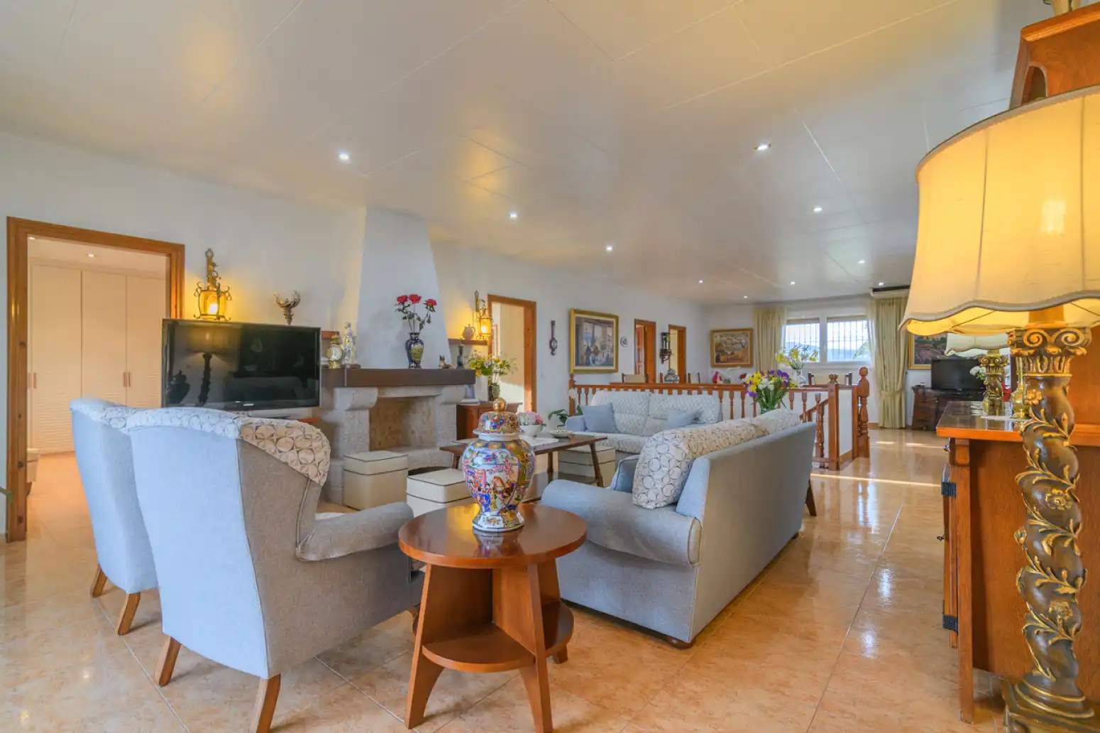 Sala de estar de Casa o chalet en venta en Viladecans con Balcón