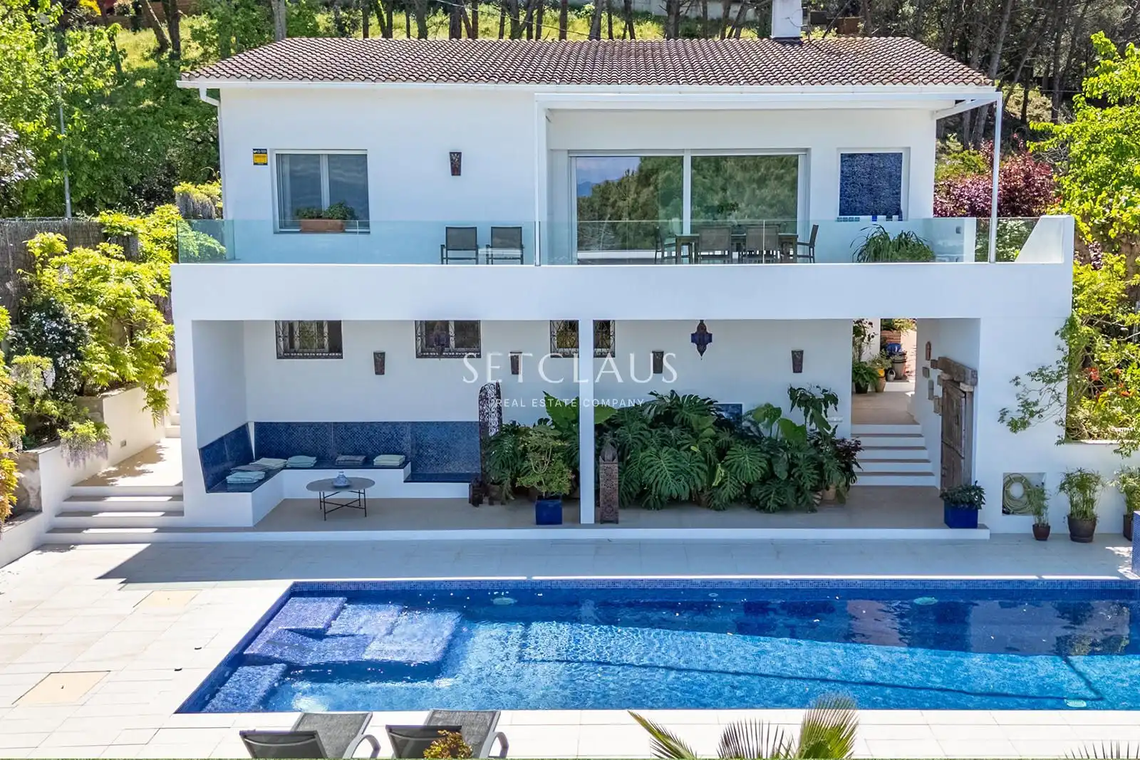 Vista exterior de Casa o chalet en venta en Vilanova del Vallès con Aire acondicionado, Calefacción y Jardín privado