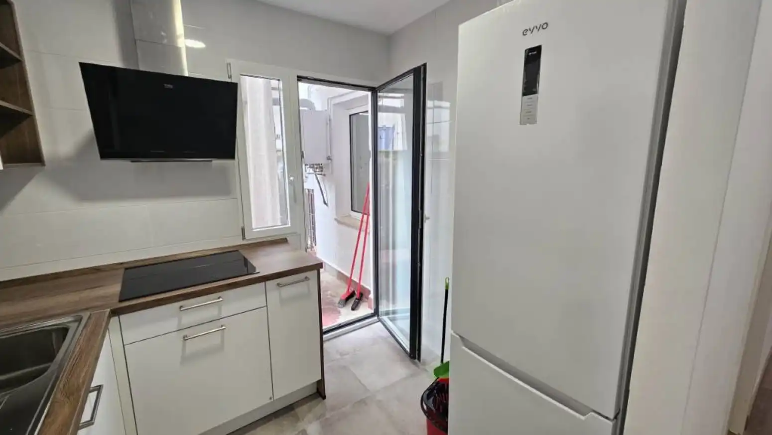 Küche von Wohnung zur Miete in Salamanca mit Heizung, Möbliert und Balkon