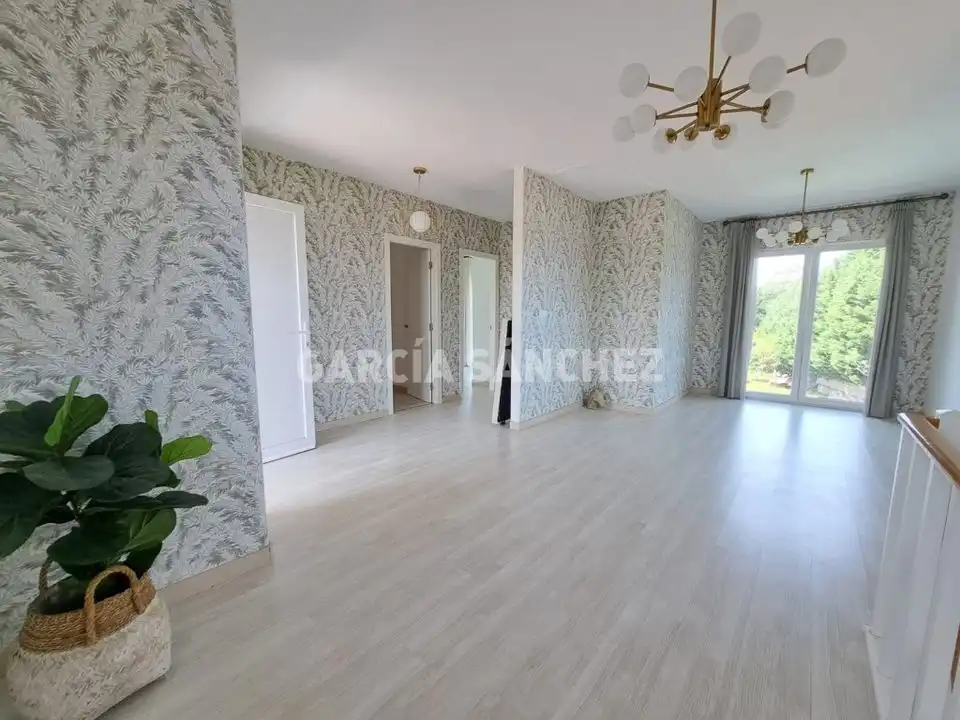 Living room of Houses for sale in Boiro  with Furnished