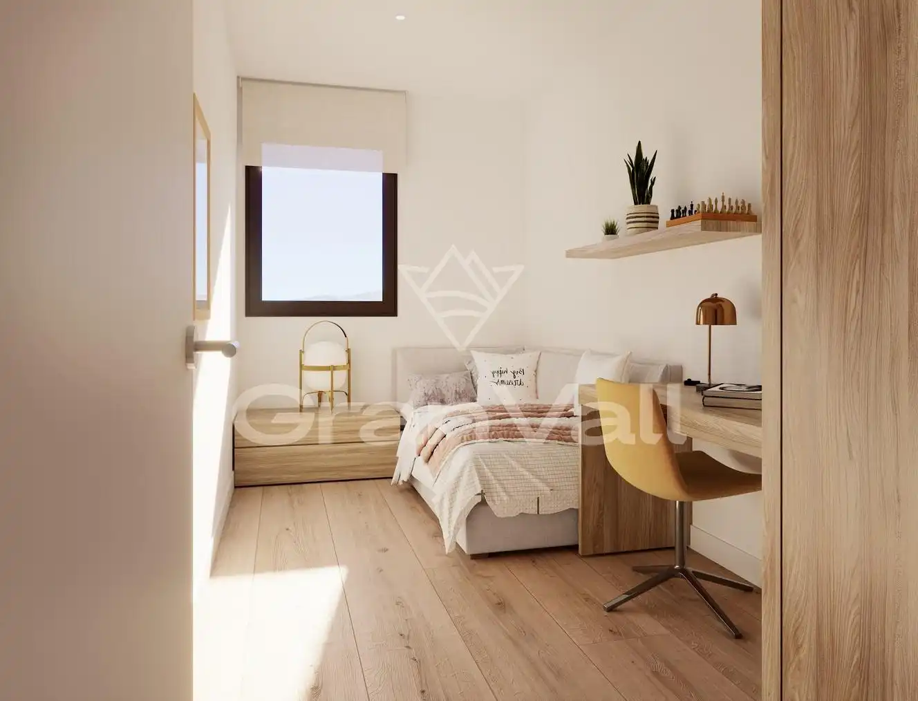 Dormitori de Apartament en venda en Puigcerdà amb Parquet, Traster i Balcó