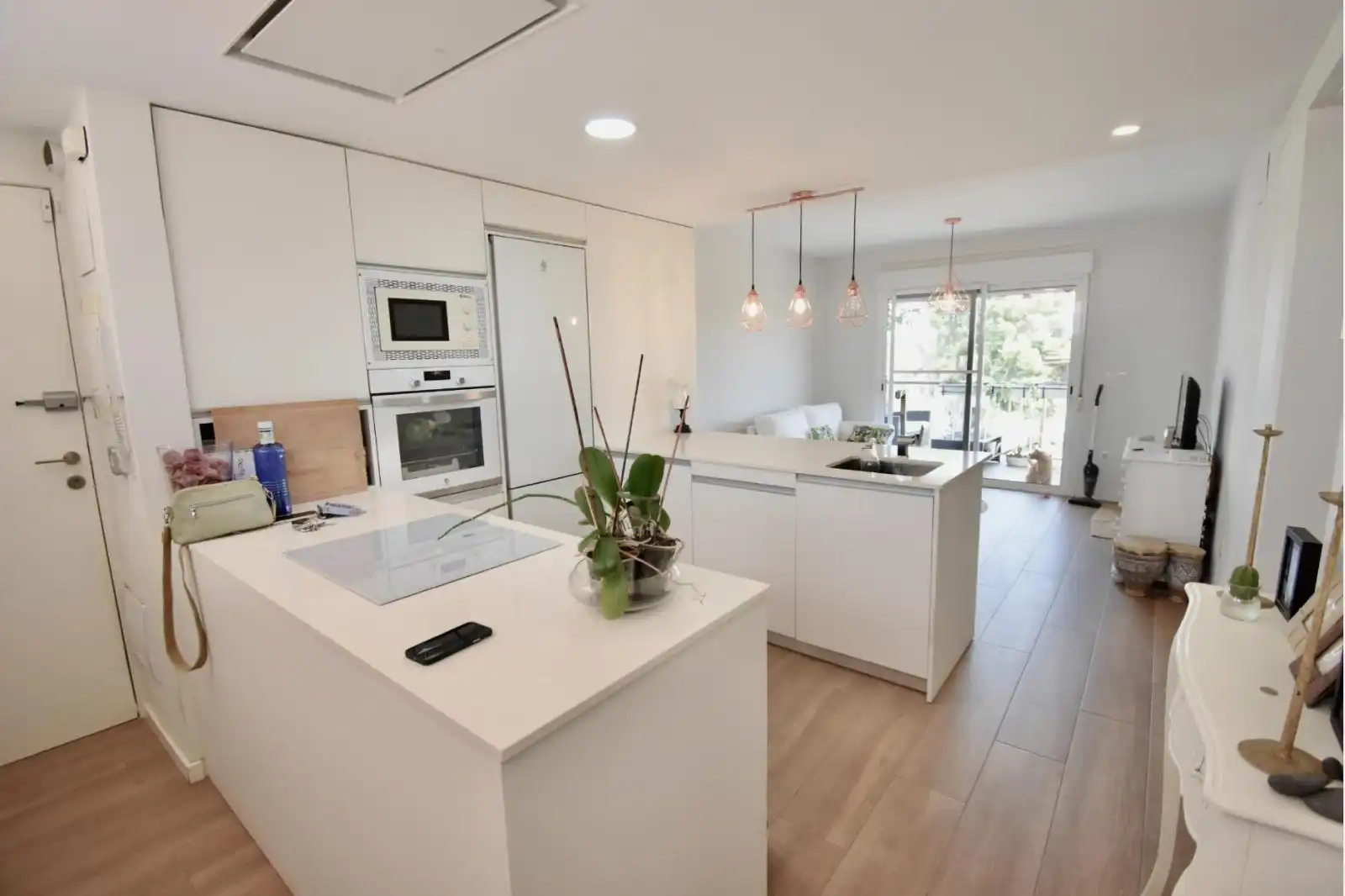 Kitchen of Flat for rent in El Campello  with Air Conditioner, Heating and Furnished