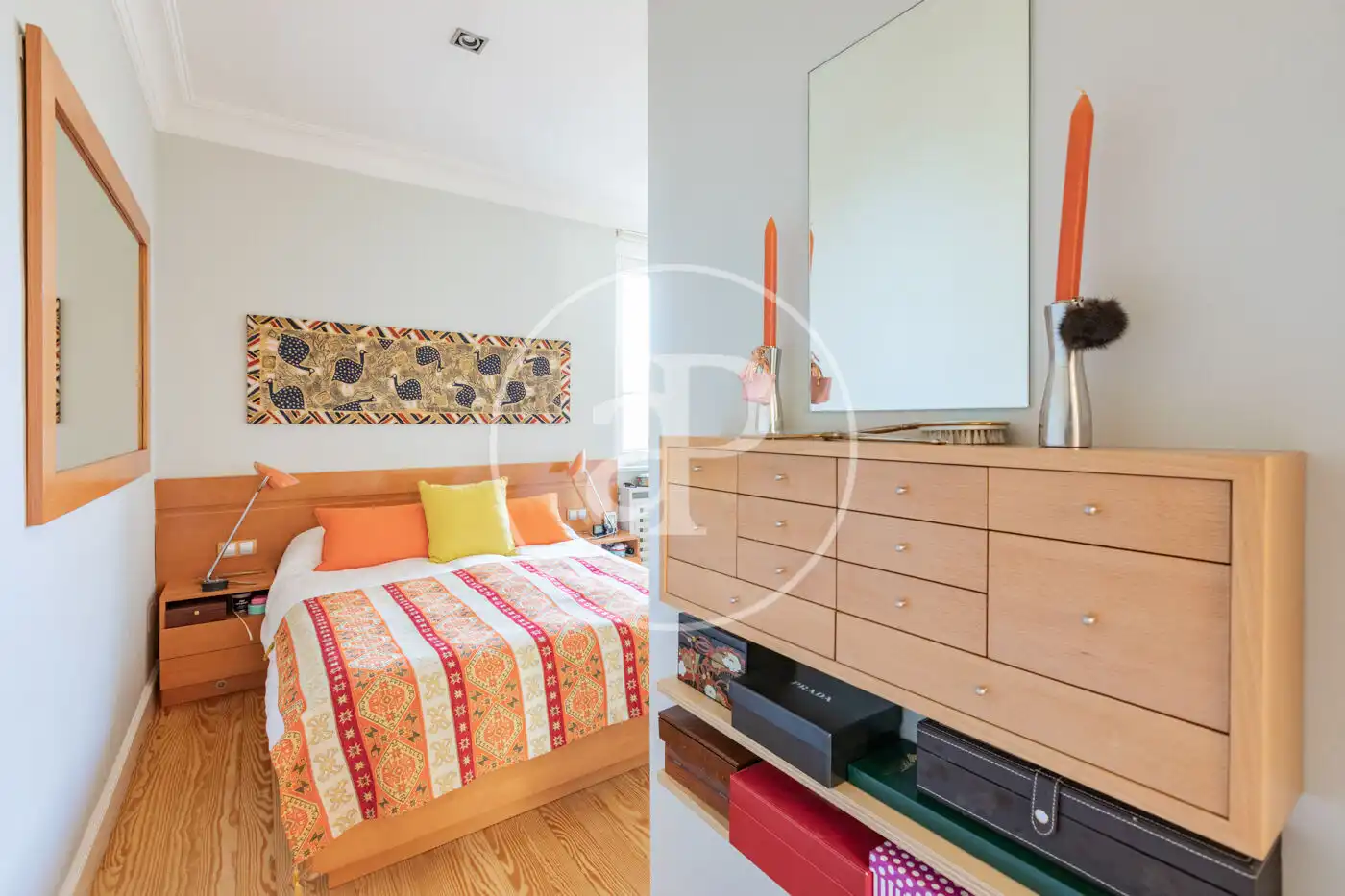Bedroom of Houses for sale in Madrid  with Air Conditioner, Heating and Private garden