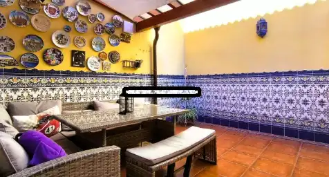 Terrassa de Casa adosada en venda en San Cristóbal de la Laguna amb Aire condicionat, Jardí privat i Terrassa