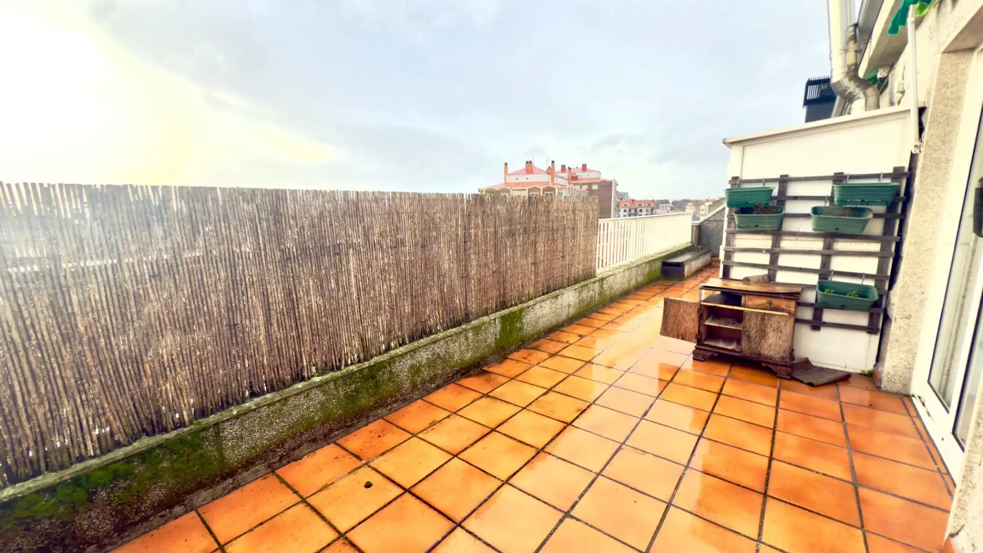 Terrasse von Wohnung zum Verkauf in Xinzo de Limia mit Parkett, Terrasse und Balkon