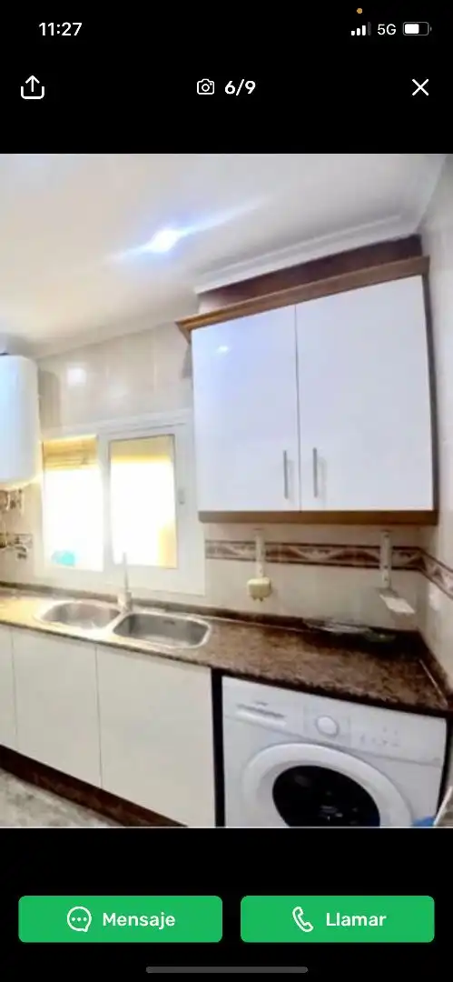 Kitchen of Flat for share in Benicalap