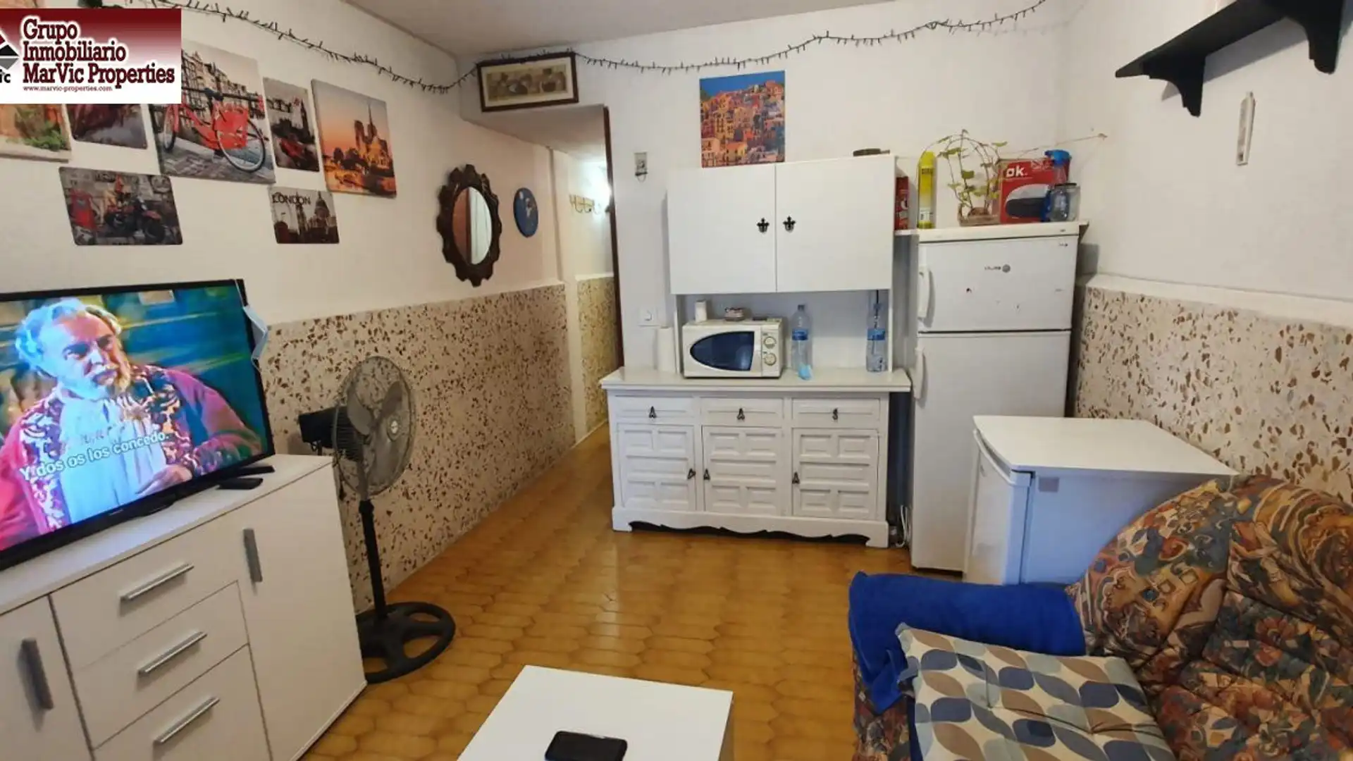 Cocina de Estudio en venta en Benidorm con Terraza, Amueblado y Piscina comunitaria