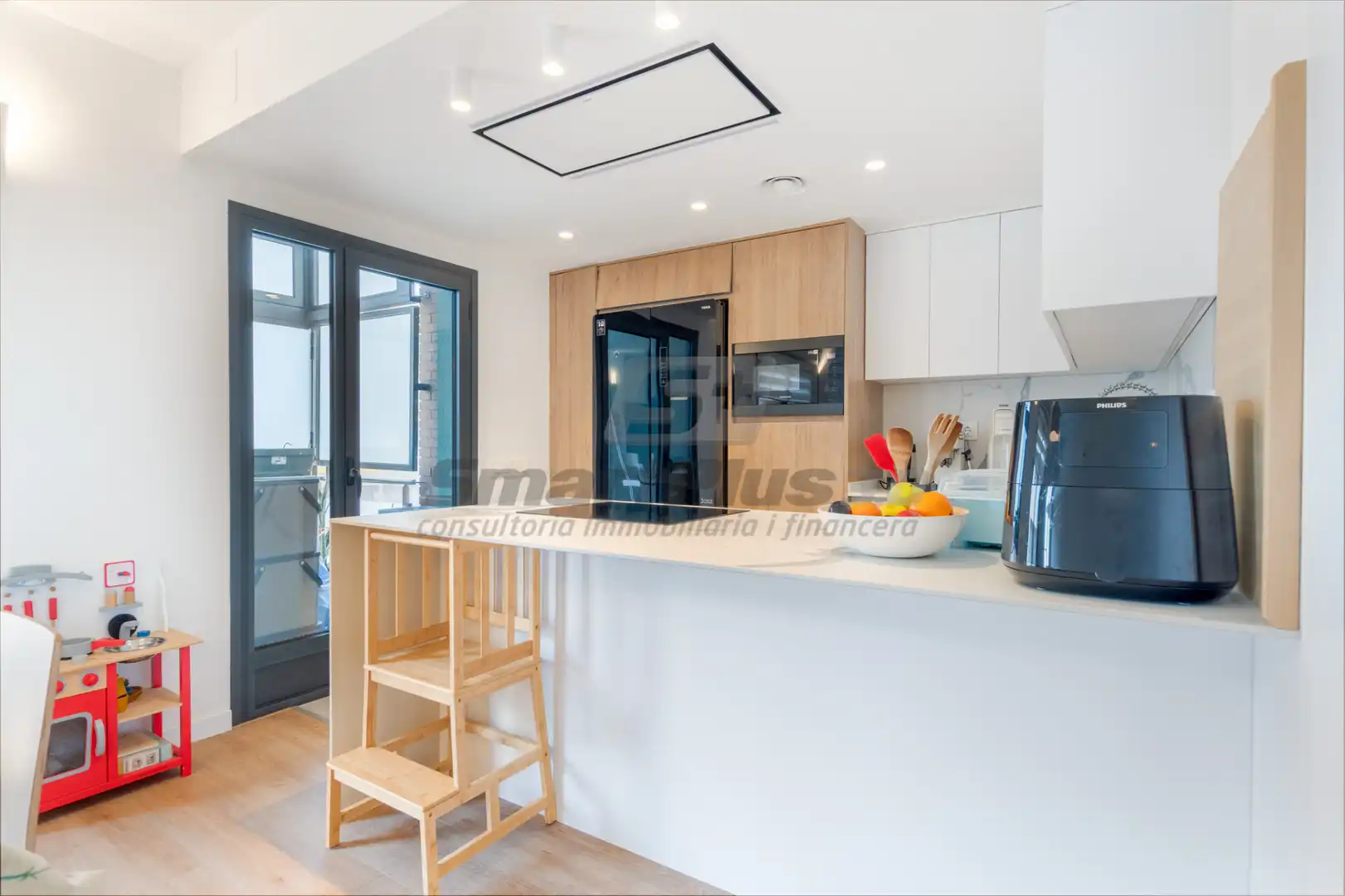Cocina de Ático en venta en Barcelona con Aire acondicionado, Calefacción y Parquet