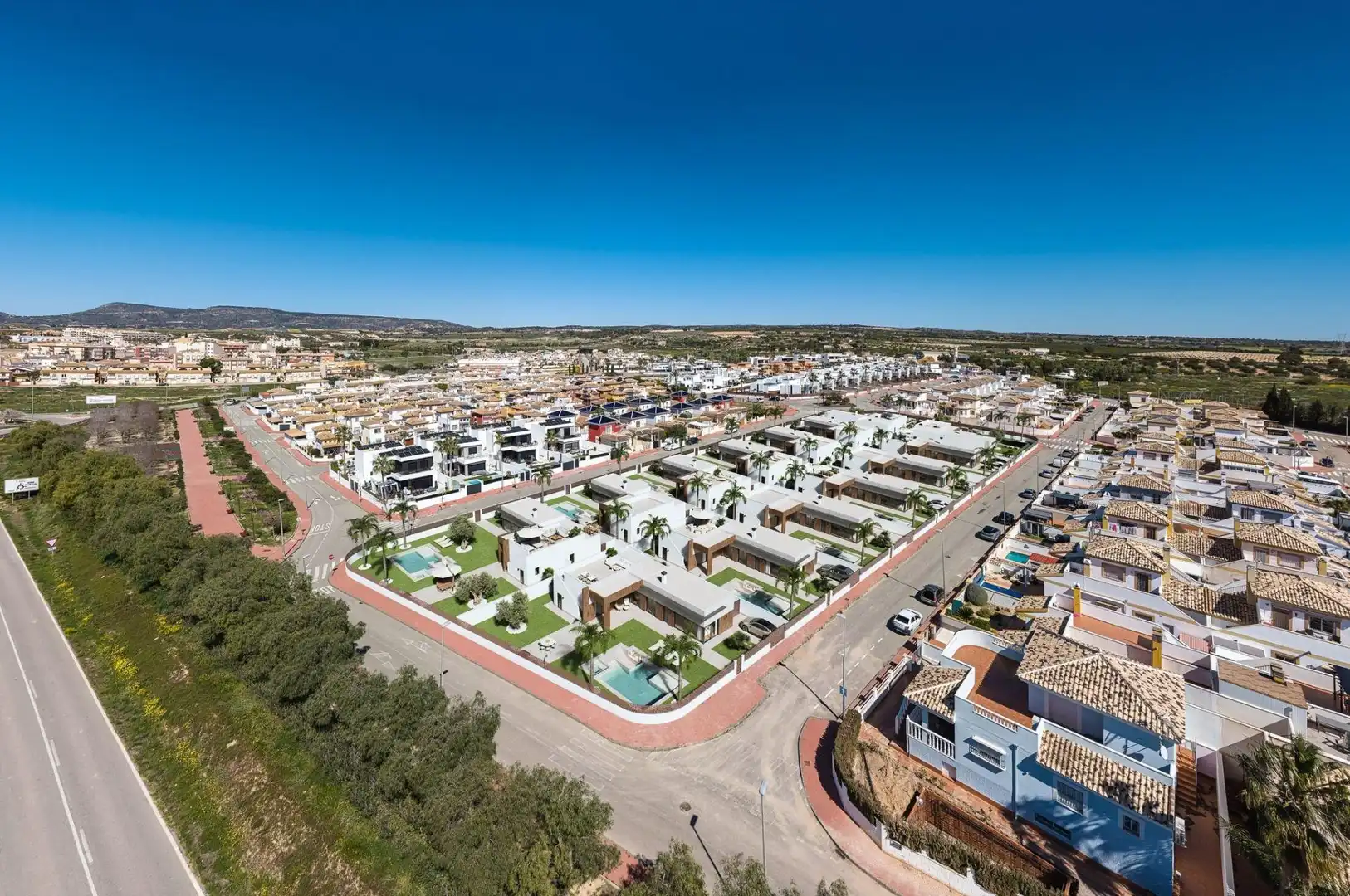 Vista exterior de Casa o chalet en venta en Murcia con Calefacción y Piscina