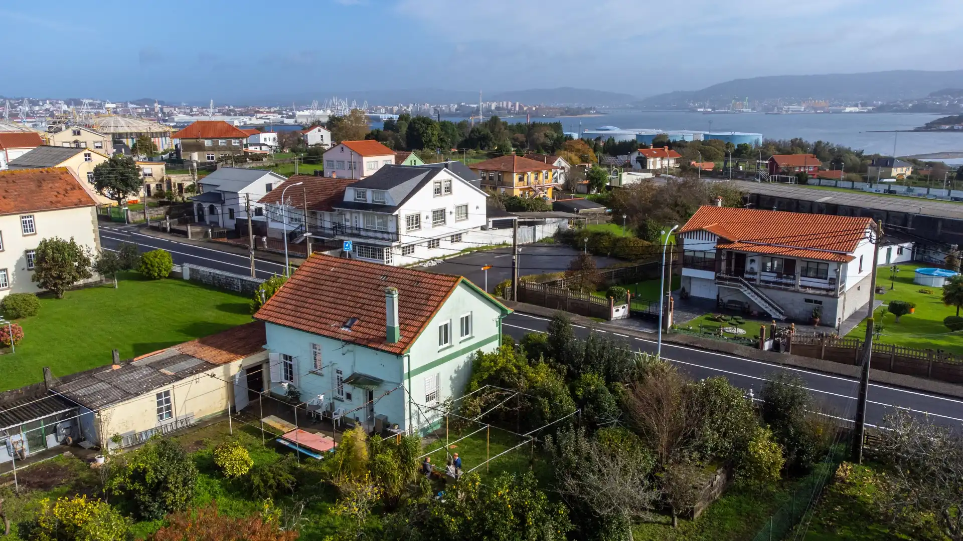 Vista exterior de Casa o chalet en venta en Mugardos con Calefacción, Jardín privado y Terraza