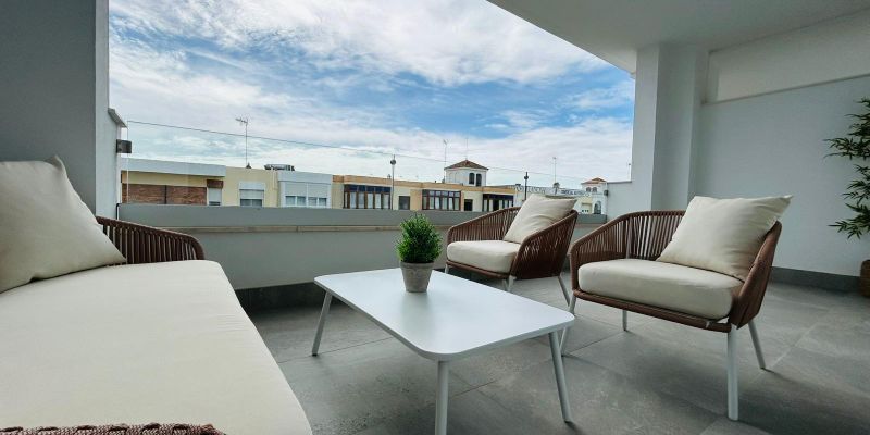 Terraza de Piso en venta en Ayamonte con Terraza