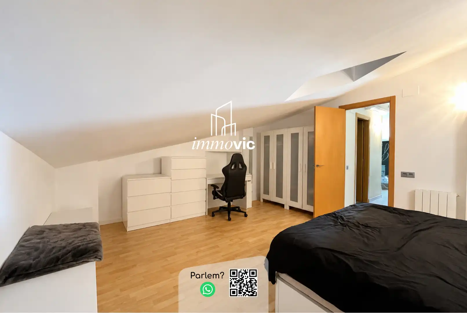 Habitación de Dúplex en venta en Roda de Ter con Calefacción, Parquet y Terraza