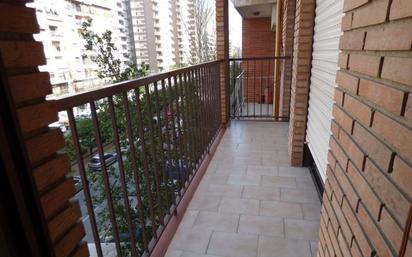 Balcony of Flat to rent in  Valencia Capital  with Air Conditioner and Balcony