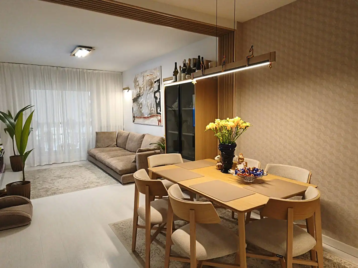 Sala d'estar de Apartament en venda en San Pedro del Pinatar amb Aire condicionat, Moblat i Balcó