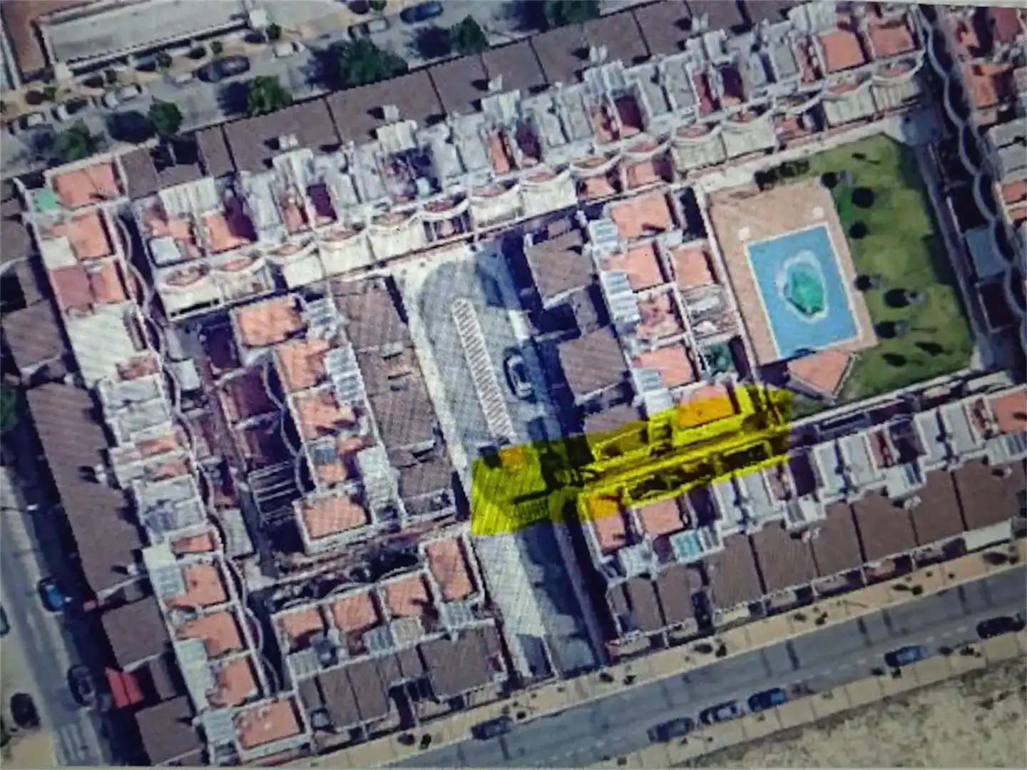 Vista exterior de Piso en venta en Bormujos con Aire acondicionado, Piscina y Balcón