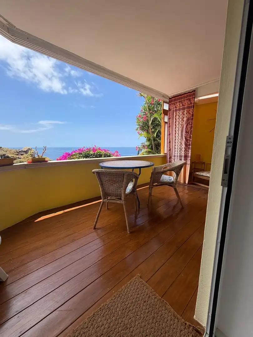 Terrasse von Wohnung zur Miete in Los Realejos mit Parkett, Terrasse und Möbliert