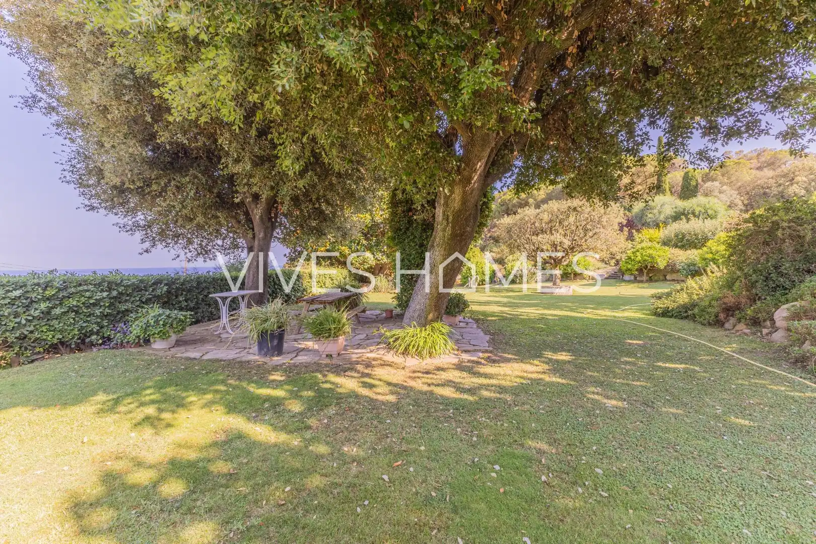 Jardín de Casa o chalet en venta en Mataró con Aire acondicionado, Calefacción y Jardín privado