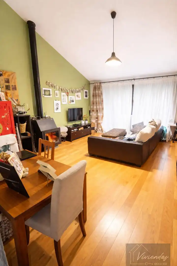 Sala d'estar de Àtic en venda en Villamanta amb Aire condicionat, Calefacció i Terrassa