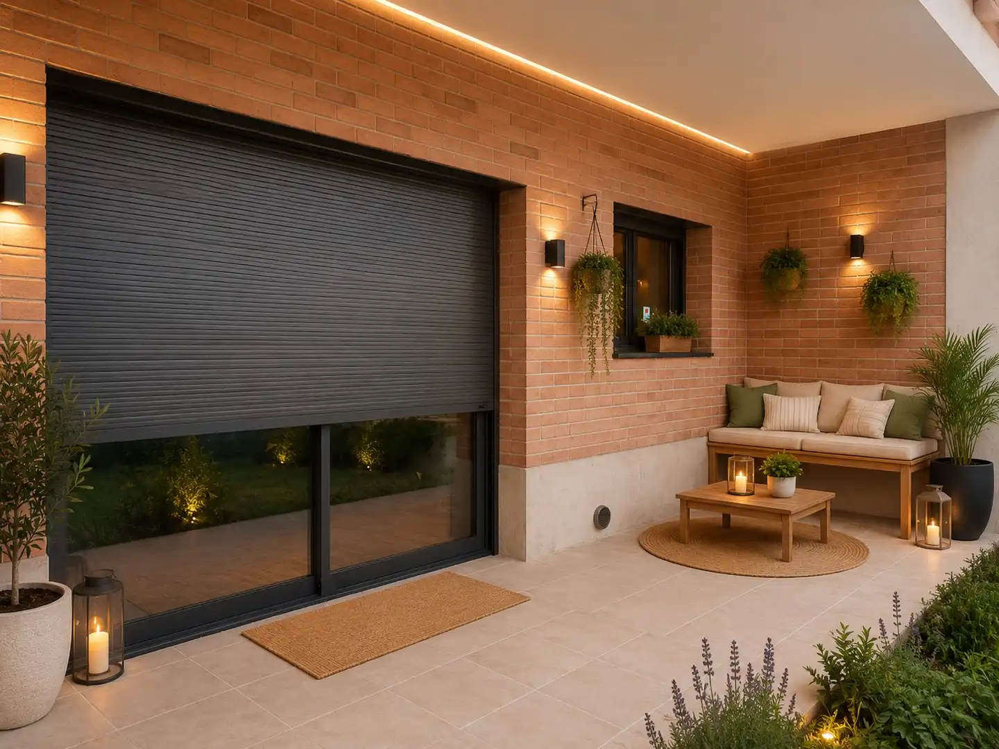 Terrassa de Casa adosada en venda en Riudarenes amb Calefacció, Jardí privat i Parquet