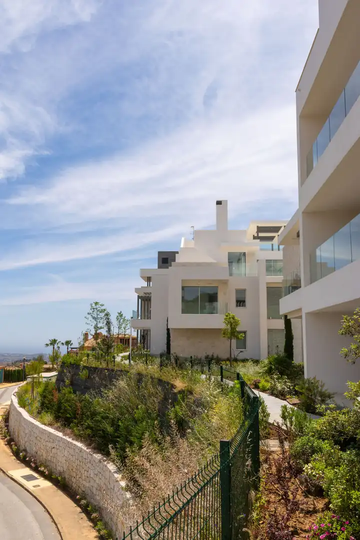 Exterior view of Ground floor for sale in Ojén  with Air Conditioner, Private garden and Terrace
