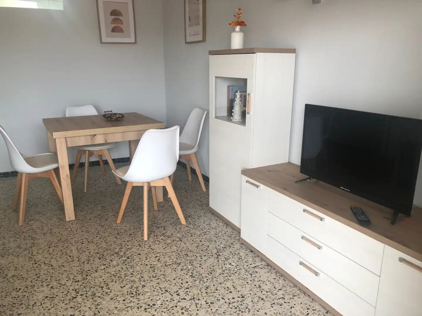 Dining room of Apartments for rent in Santa Pola  with Terrace, Furnished and Oven