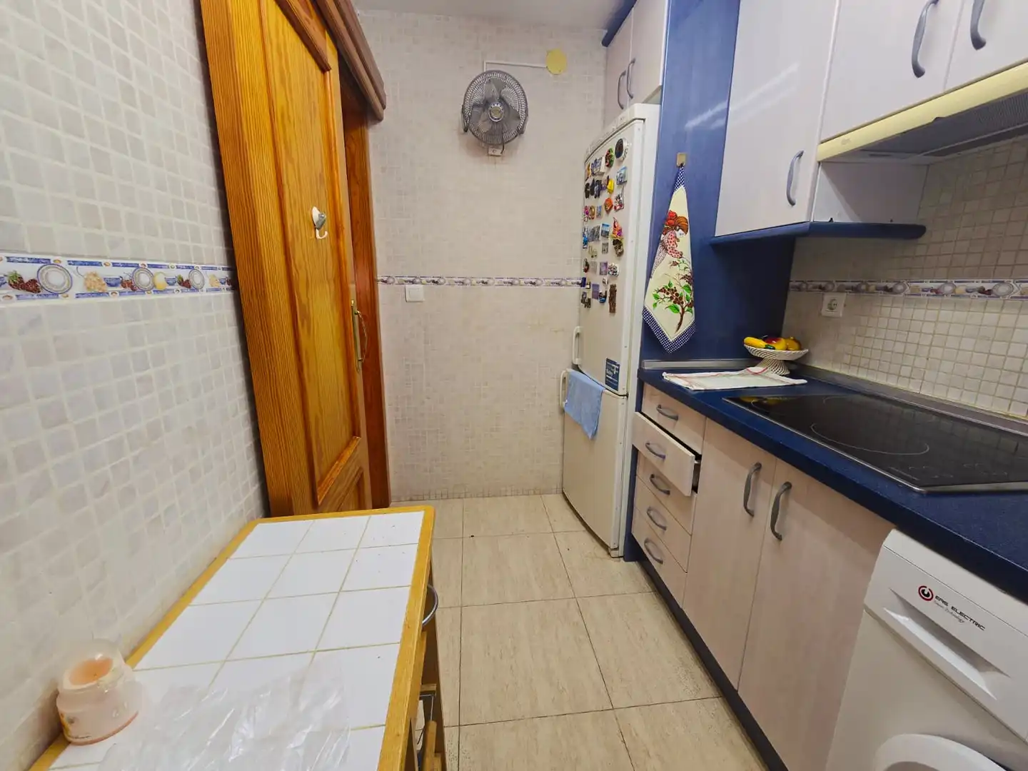 Kitchen of Flat for sale in Cambrils  with Air Conditioner, Furnished and Oven